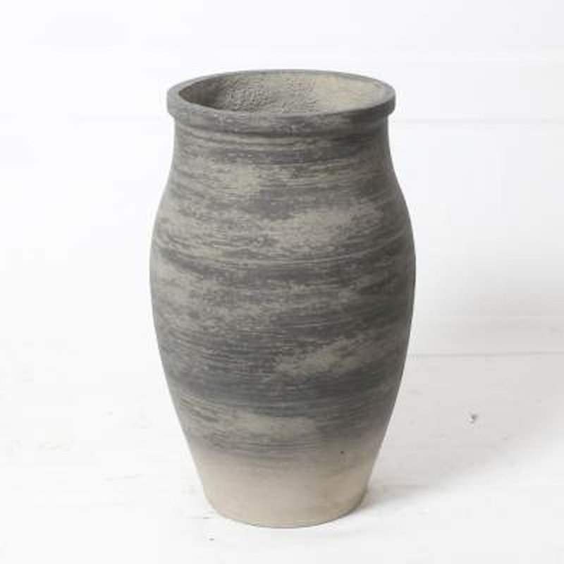 Vase de table en céramique 24,02" Mccoll, Gris