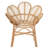 Kiger Modern Bohemian Rattan Flower Chair
