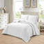 Polyester Floral Bedspread with Pillow Shams-26015124-26015144