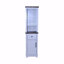 Armoire étroite, armoire de rangement de salle de bain, armoire de rangement de style campagnard avec tablettes réglables