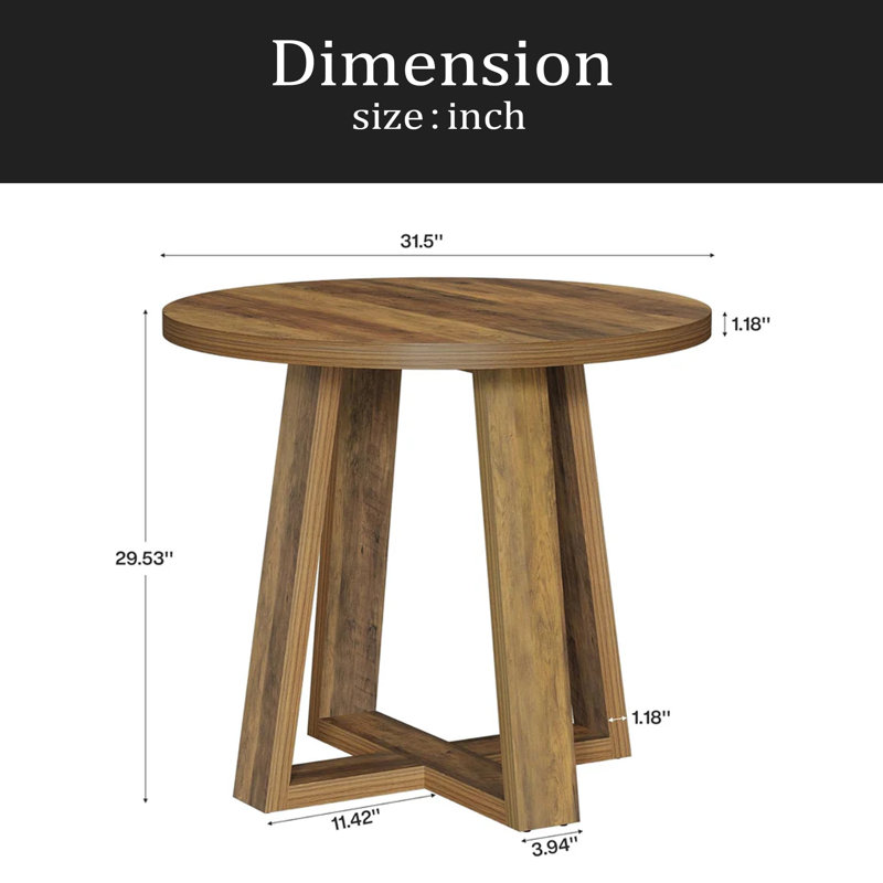 Table basse compacte, table de conférence, bureau rond