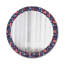 Huldar Glass Flat Wall Mirror