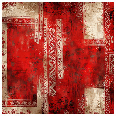 Coussins décoratifs Red Ornate