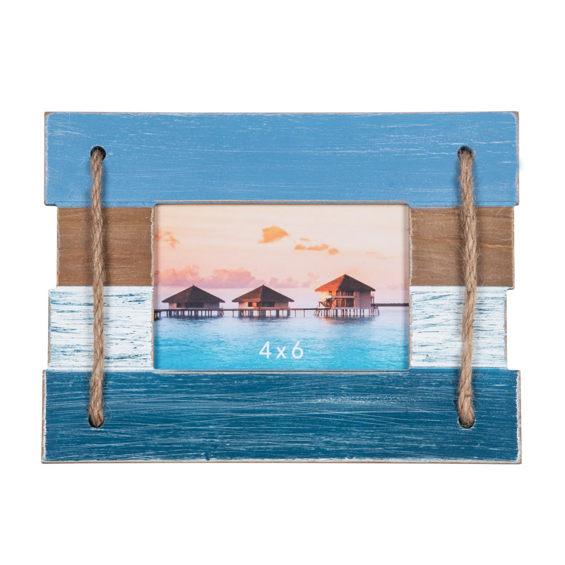 Cadre de plage en bois