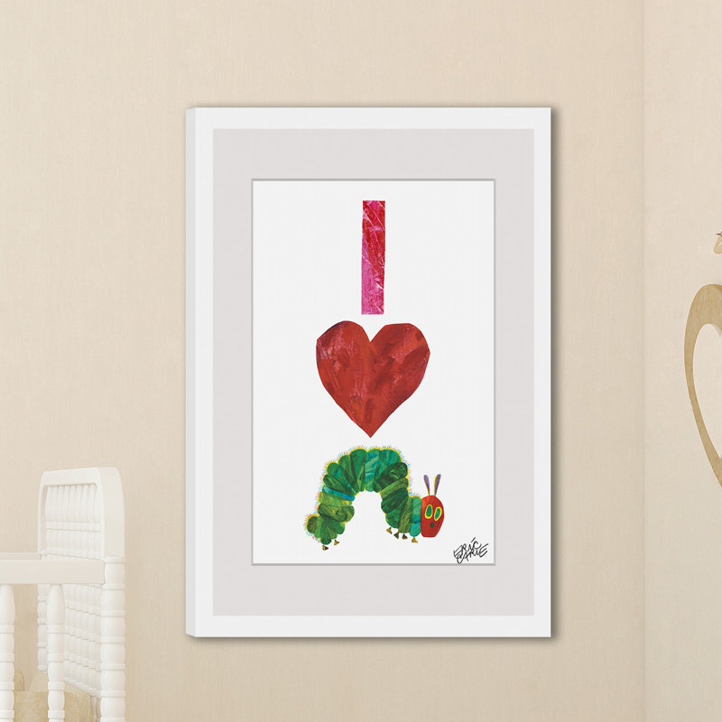 Love For Caterpillars - Print on Canvas, 45cm H x 30cm W