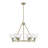 Felda 6 - Light Steel Dimmable Cone Chandelier-99998915-99998913
