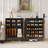 Dracut 20 Pair Shoe Storage Cabinet-1412438246