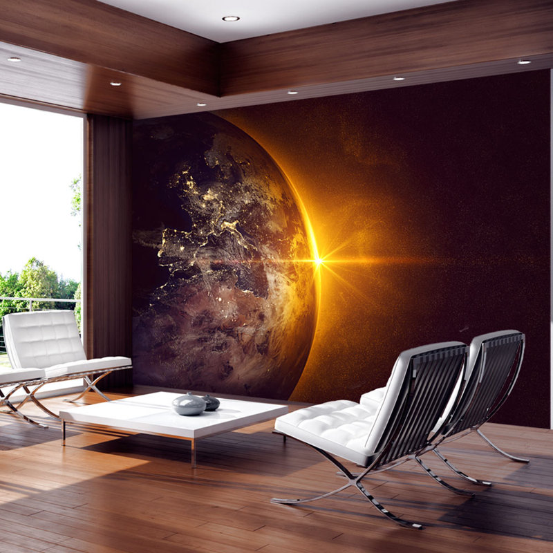 Golden Earth 2.1m x 300cm Wallpaper, 280cm x 400cm
