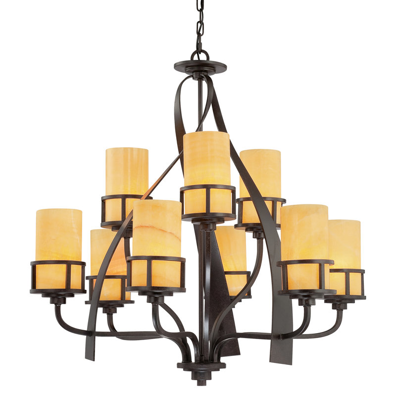 Bavaria 9 - Light Shaded Chandelier