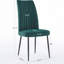 Chaises de salle à manger rembourrées en velours-472579257
