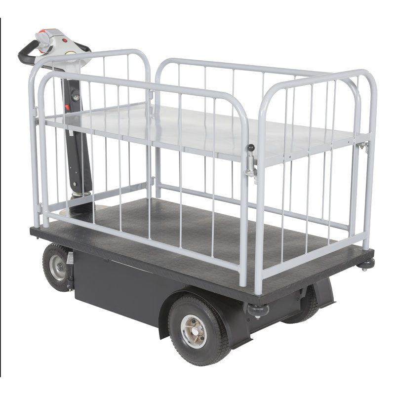 Chariot utilitaire Traction Drive avec 1 tablette à chargement latéral