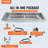 Rectangle Stainless Steel Fire Pit Accessory-91135447