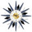 Beccio Metal Wall Clock