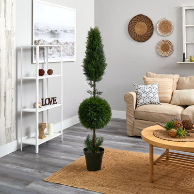 60'' Faux Cypress Plant in Planter