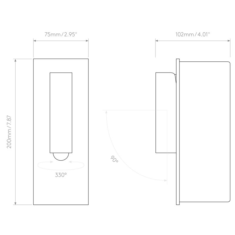Fuse 1 - Light LED Spotlight, Matt White