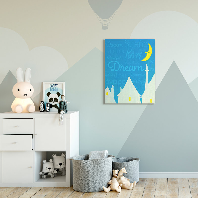 Art lunaire Leppert Dream Home, Toile tendue, H 40 po x l 30 po