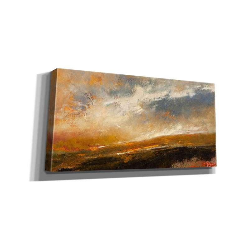 «Last of the green» par Patrick Dennis, art mural sur toile giclée, H 12 po x l 24 po x P 0,75 po