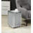 Noralie Mirrored & Faux Dimaonds Accent Table