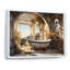 Salle de bain Golden Luxe I - Art mural de salle de bain-91459672-91459665