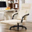 Calene High Back Executive Office Chair, Ergonomic Design Thick Cushion Desk Chair, PU Leather Adjustable Swivel Chair for Office-2102429322