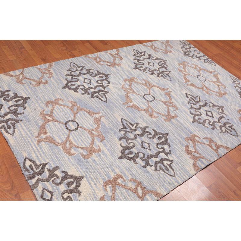 Tapis beige en laine touffeté à la main Shaws