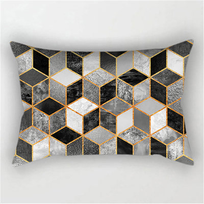 Ensemble de 2 housses de coussins décoratifs avec insertions - Ensemble complet de coussins décoratifs 12 po x 20 po