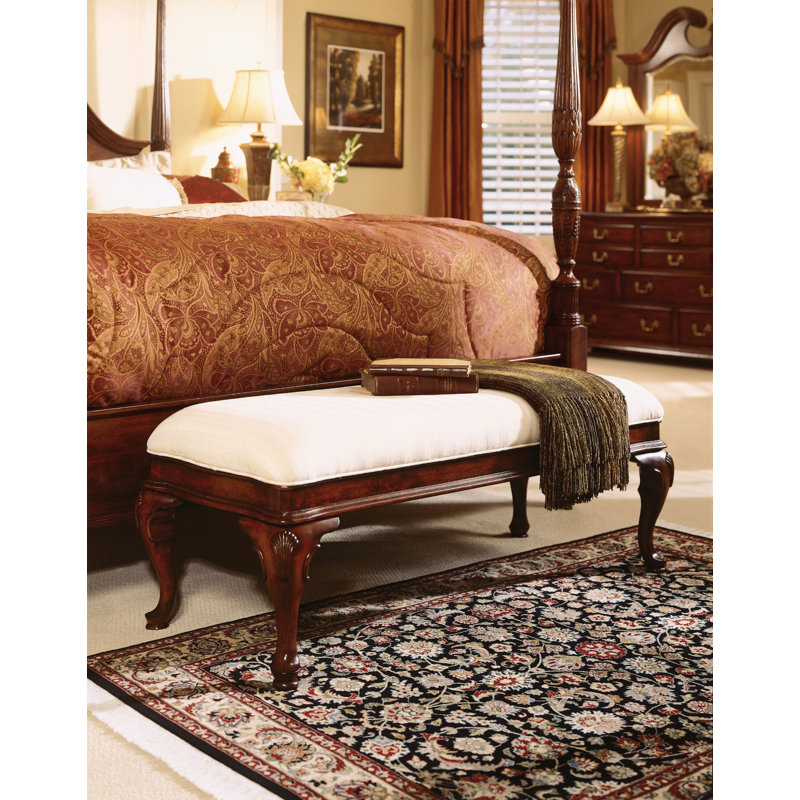 Apsana Polyester Blend Upholstered Bench