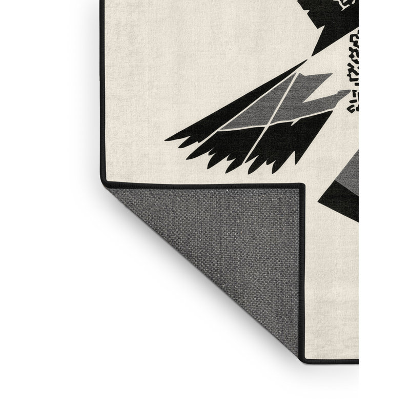 Tapis beige doux et moelleux à motif géométrique moderne en fausse fourrure, 2 pi x 3 pi
