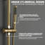 Robinet de douche avec valve brute-88625707