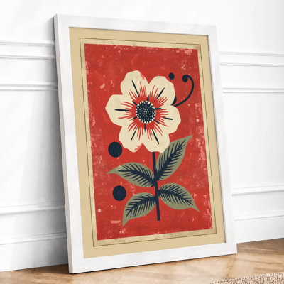 Vintage Bloom Botanical - Framed Print