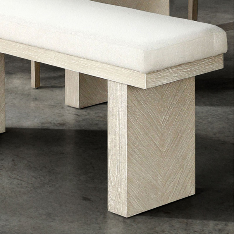 Modern Farmhouse Design 1pc Bench Plinth Base English Dovetail