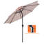 Parasol de marché 9 pi Ginn