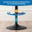 Swivel Upholstered Adjustable Height Counter Stool-1680333975