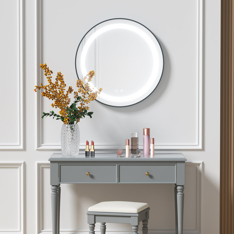 Miroir d'appoint Brandton, 32 po x 32 po
