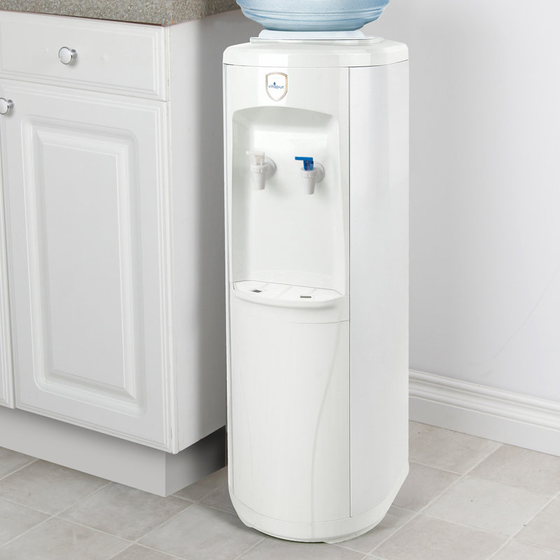 Refroidisseur d'eau électrique autoportant avec choix de températures froide ou ambiante