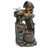 Isaiha Hand Crafted Weather Resistant Floor Fountain with Light