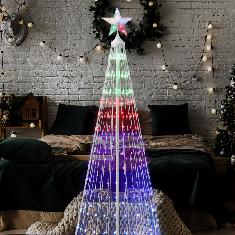 Arbre de Noël lumineux 6 pi avec éclairage DEL