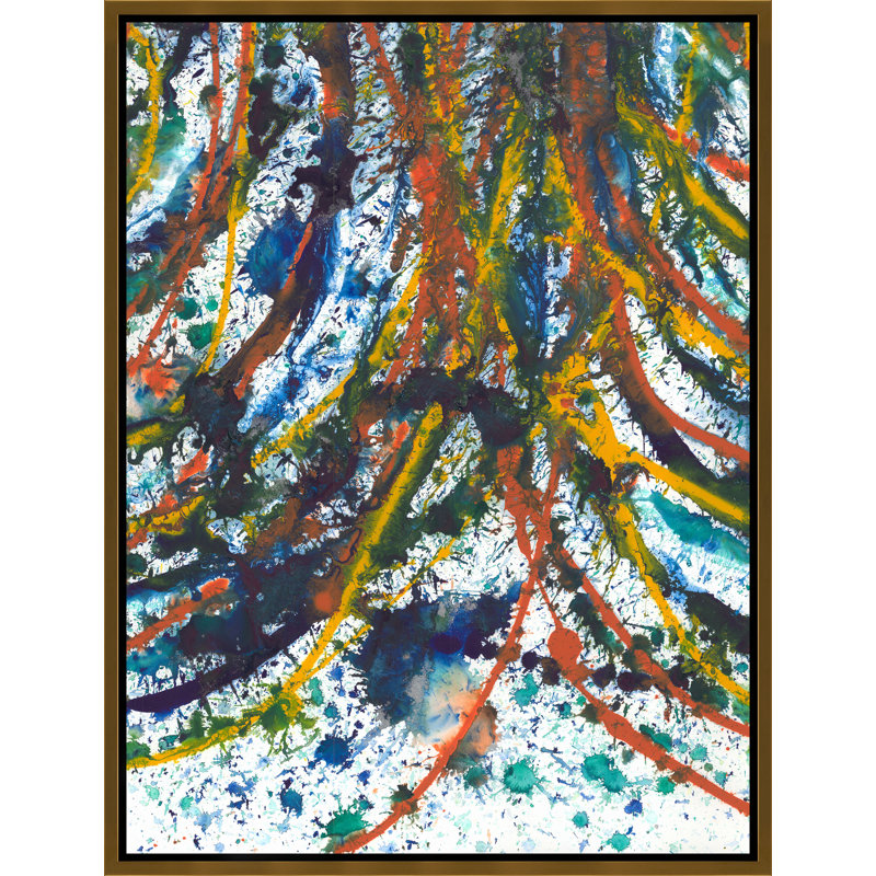 Infinity XVI Painting by Danielle Davis, Image Brush Gel, 41.75" H x 31.75" W