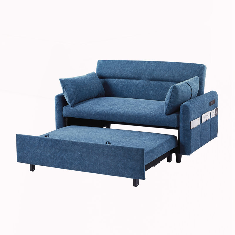 Canapé-lit 55,1 po, Blue
