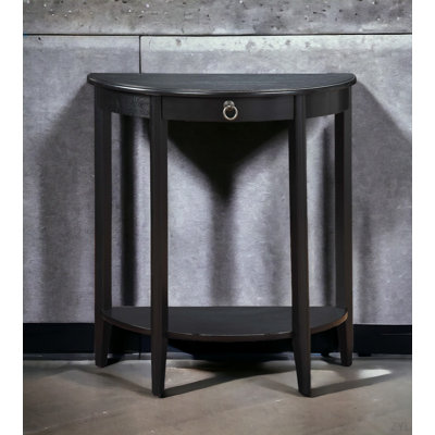 Classic Half-Moon Console Table