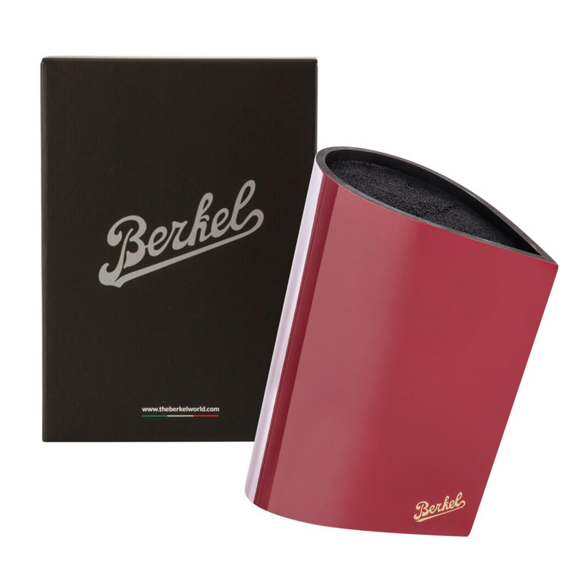 Berkel 5 Slot Knife Block, Red