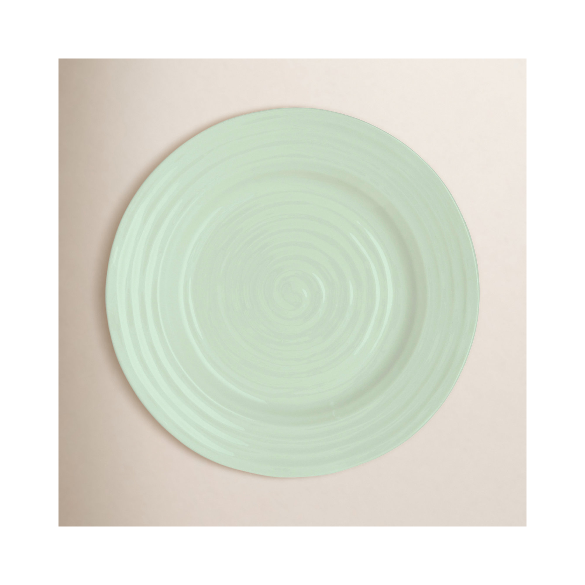 Portmeirion Sophie Conran White Salad Plate, Green