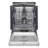 24 in. Stainless Steel Front Control Built-In Dishwasher with Stainless Steel Tub, Quadwash, Dynamic Dry, ADA, 48 dBA