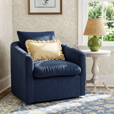 Menta Swivel Barrel Chair