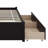 Bed With Side Bookcase, Drawers-1434105309