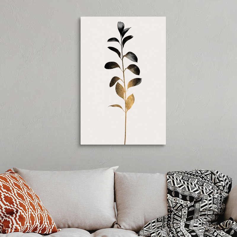 «Monochromatica No. 9», art mural sur toile, Toile tendue, H 36 po x l 24 po
