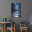 «Night Walkes at the Beach» par Anthony Casay, art mural en métal-1509132246