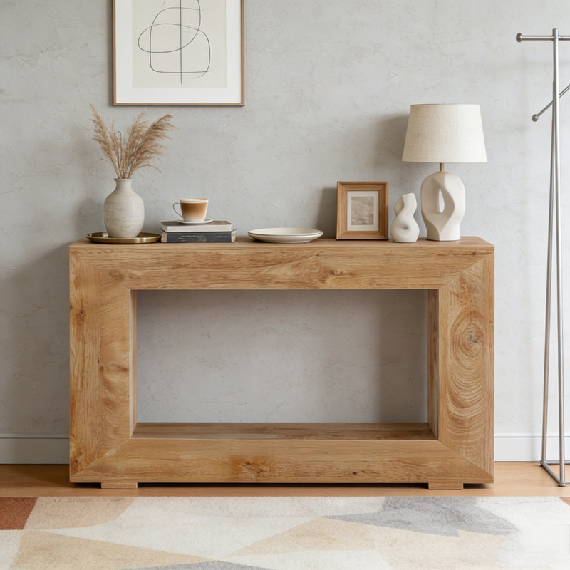 Console moderne, Bois