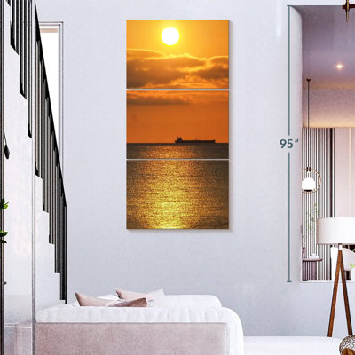 Dramatic Ocean Sunset