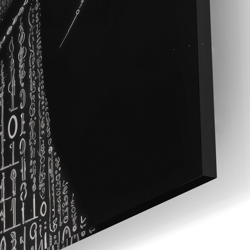 «Identity» par Rey Klimt, art mural en verre acrylique, H 12 po x l 12 po x P 0,13 po